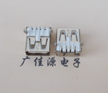 泰州USB AF母座 LCP 耐高温250度280度 环保白胶芯