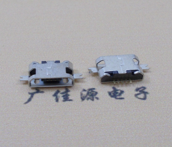 泰州MICRO USB B型口 两脚SMT沉板0.7/1.0/1.6直边